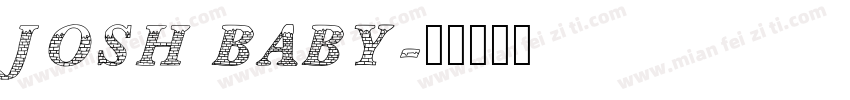 JOSH BABY字体转换